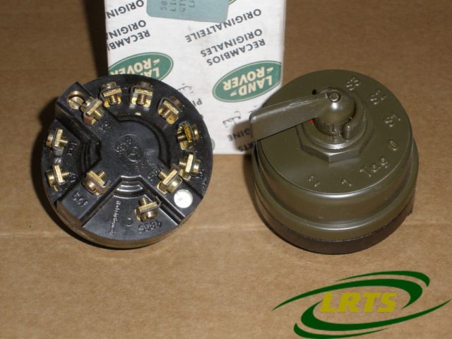GENUINE LAND ROVER MILITARY LIGHT SWITCH ASSEMBLY PART 589951