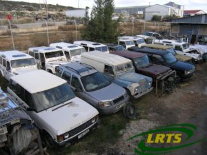 Land Rover LRTS from our Yard