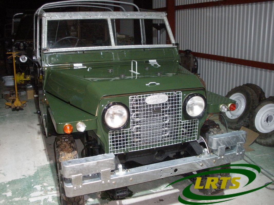 Land Rover Lightweight Series II A 1968 Green Front For Sale