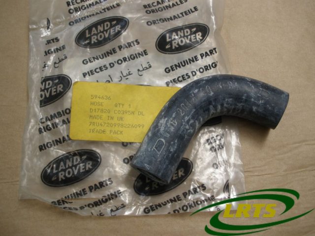 NOS GENUINE LAND ROVER HEATER HOSE ELBOW LHD SERIES III MODELS PART 594636