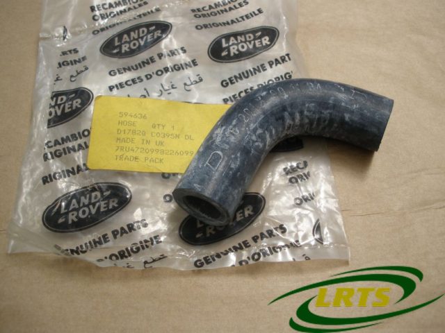 NOS GENUINE LAND ROVER HEATER HOSE ELBOW LHD SERIES III MODELS PART 594636