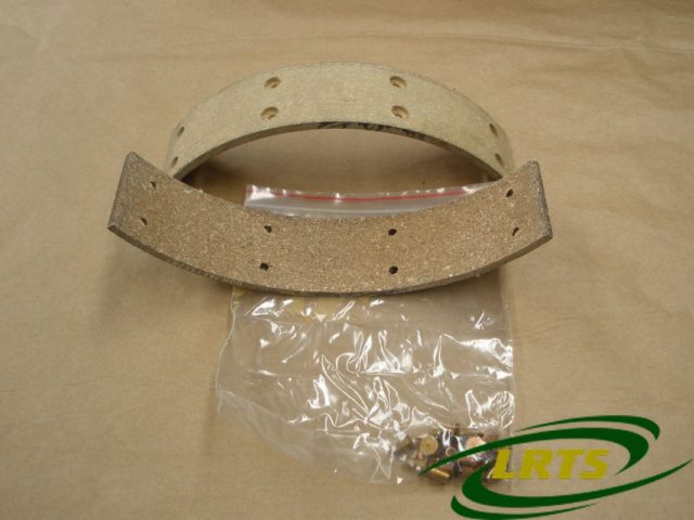 NOS EX MOD HAND BRAKE LINING WITH RIVETING LAND ROVER SERIES II IIA PART 541994