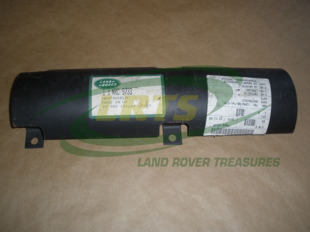 GENUINE LAND ROVER EXHAUST HEAT SHIELD DEFENDER PART NRC9733 - Land Rover  Treasure Shop