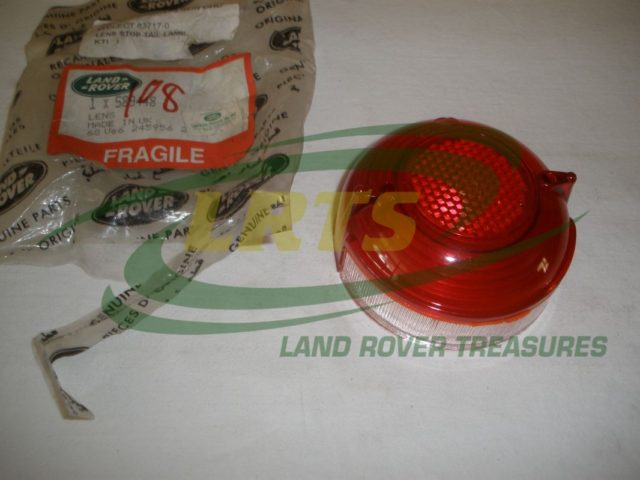 NOS GENUINE LAND ROVER REAR STOP TAIL LIGHT LENS SERIES II IIA PART 589448