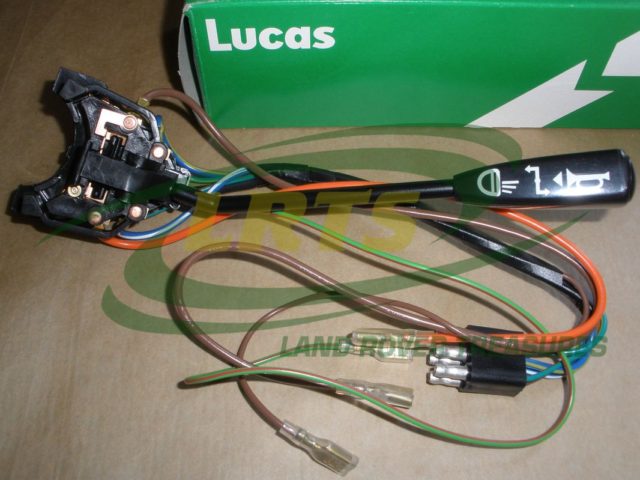 GENUINE LUCAS HEAD LAMP FLASHER HORN SWITCH STALK 12 VOLTS LAND ROVER SERIES 3 PART 575383