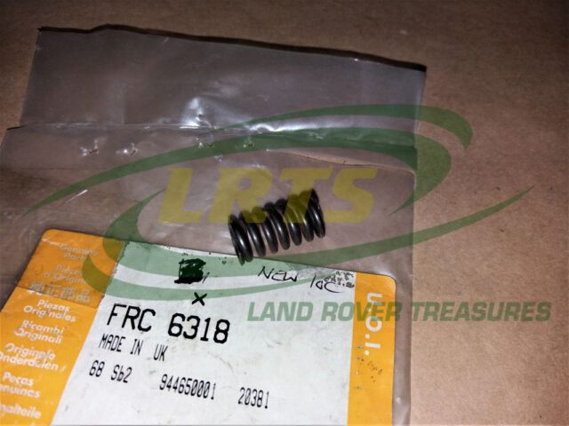 FRC6318 COIL SPRING GEAR PLUNGER LT77 TRANSMISSION LAND ROVER DISCOVERY
