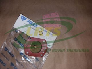GENUINE SOLEX CARBURETTOR DIAPHRAGM GASKET & SPRING KIT FOR LAND ROVER SERIES 503900