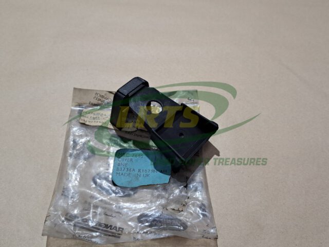 NOS GENUINE LAND ROVER SEATBELT STOWAGE COVER CLIP RANGE ROVER CLASSIC MRC7685
